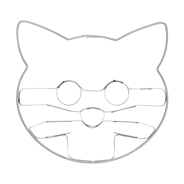 Katzenköpfchen - Keksausstecher